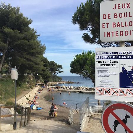 Studio Plage Du Cap Rousset Carry-le-Rouet Bagian luar foto