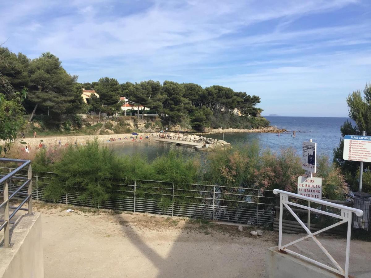 Studio Plage Du Cap Rousset Carry-le-Rouet Bagian luar foto